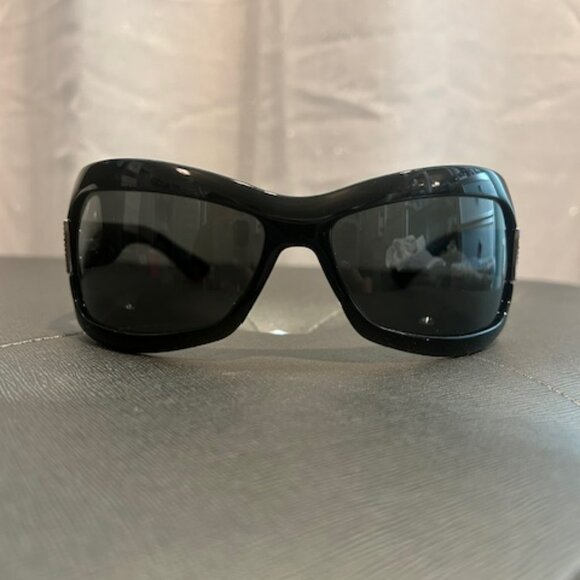 GUCCI Strass Crystal Sunglasses  Black Butterfly GG 2901 - Picture 1 of 8